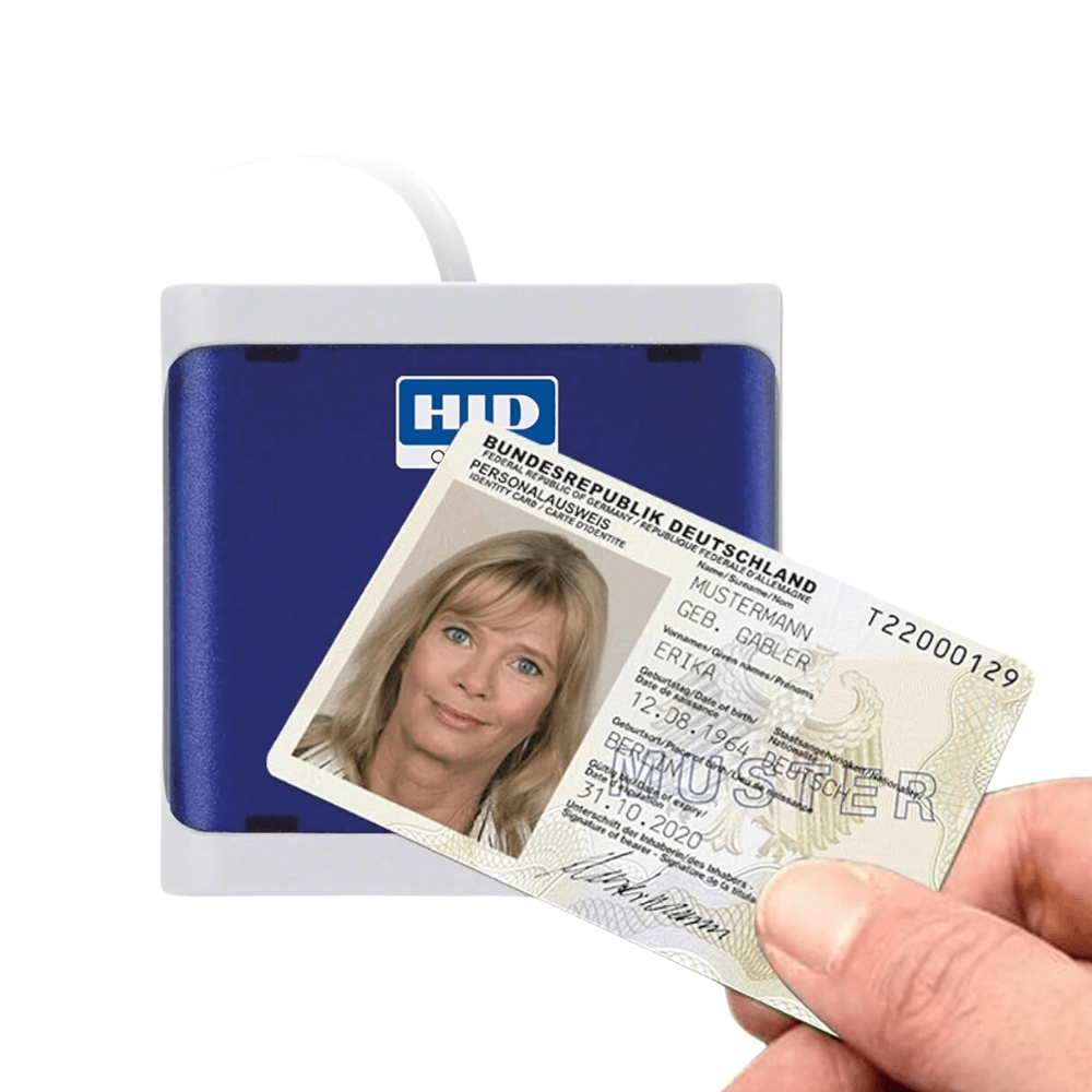 HID OMNIKEY 5022 - SmartCard-Leser - USB - dunkelblau